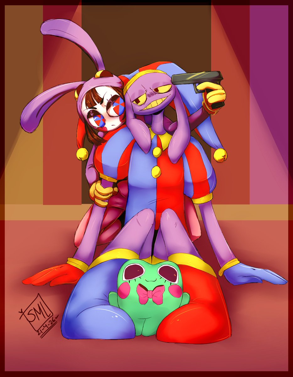 SML_draws's tweet photo. #funnybunny #jax #pomni #tadc #theamazingdigitalcircus #digitalcircus #fanart #ribbit https://t.co/TqnLxzRpFO