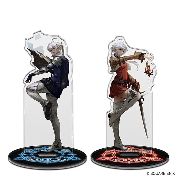 ファイナルファンタジーXIVアクリルスタンド エオカフェ5周年漆黒全8種