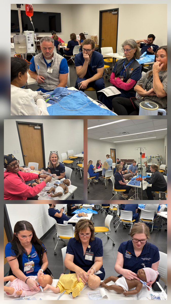 UMMCNeo's tweet photo. Today was all about our Jackson team,an engaging bootcamp focused on low-volume, high-risk procedures. Our Children’s Hospital Transport team was right in the mix, hands-on and ready for the road. Proud to be part of this team😍 #UMMCNBMNAVYSEALS 
@childrensofms @UMMC_Pediatrics https://t.co/59TFPbo1G6