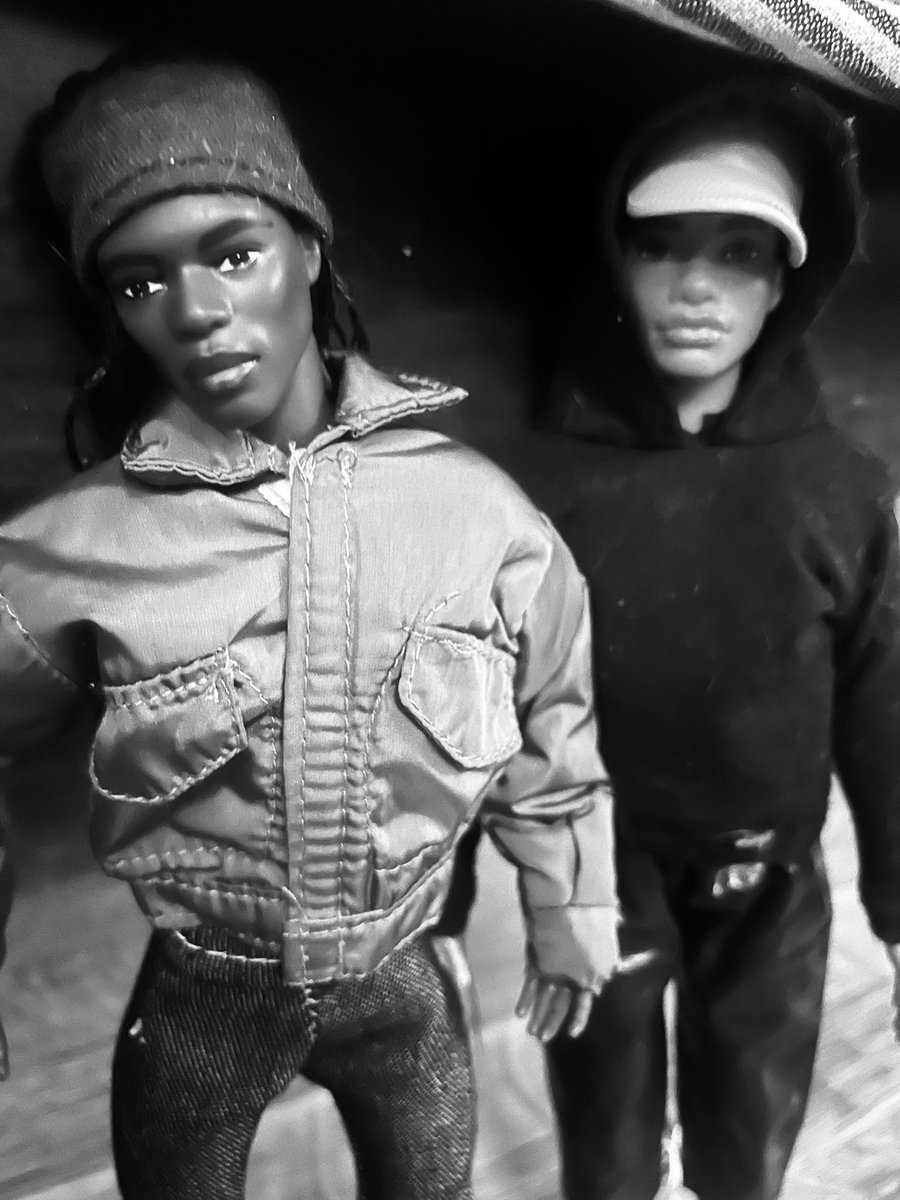 jamesbirdwriter's tweet photo. My son Wolf just made Proof &amp; @Eminem with his dolls as we dance to D12 at home. #D12 #eminem https://t.co/XCZ80iBuBc