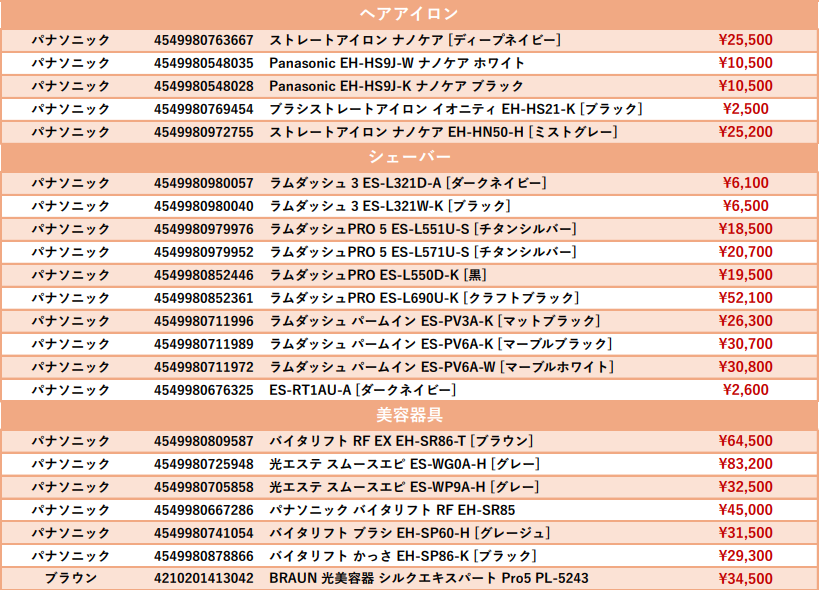 morimorikaitori's tweet image. 🌳⚡【美容家電】⚡🌳
⚡x.gd/RuSUm
#Panasonic #Sharp #ブラウン