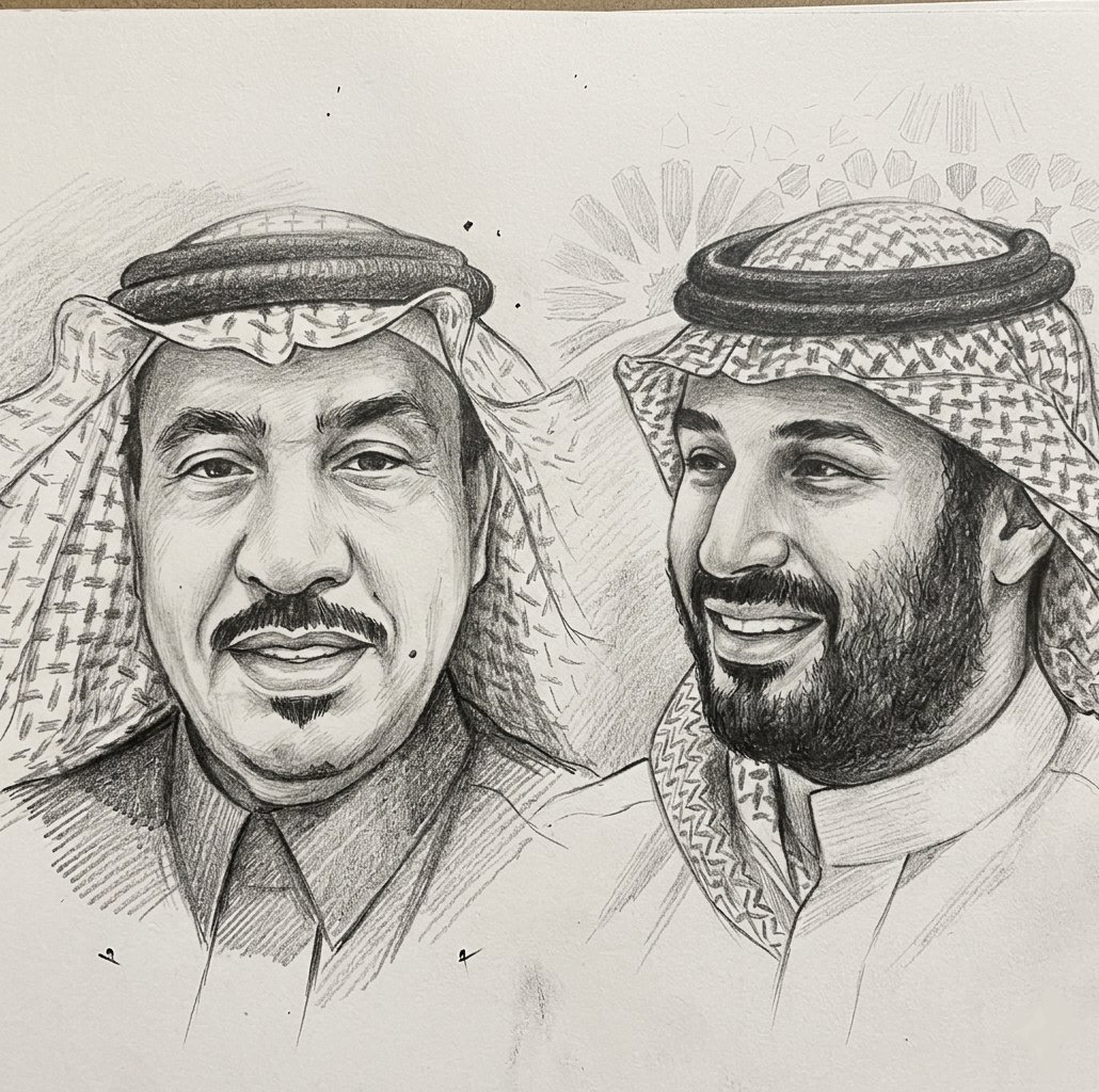 bdlkr7161's tweet photo. @aboryan00611 @TurkiAldakhil صباح الخير 
"ما شاء الله…طلة راقية ورسمة تجمع بين الروحانية والأناقة ✨
صورة فخمة تليق بمقامك يا الغالي، والرسمة أضافت لمسة جمالية تعكس ذوقاً راقياً وجمالاً لافتاً. عطنا رأيك في هالجمال 🤍🤍 https://t.co/WWH582lp2l