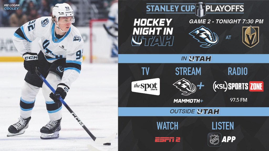 Huge game two as Utah tries to tie this one up heading back home.

<a href="/mike_folta/">Mike Folta</a> and <a href="/801AdrianDenny/">Adrian Denny</a> have the call on <a href="/KSLSportsZone/">97.5 The KSL Sports Zone</a>