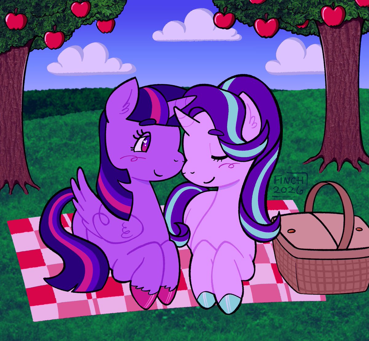 #twistar for <a href="/cosmicstarpony/">mavis 🌟</a> HAPPY BIRTHDAYYY MAVISSSS💜💜💜
[ #mlp #fanart #mlpfanart ]