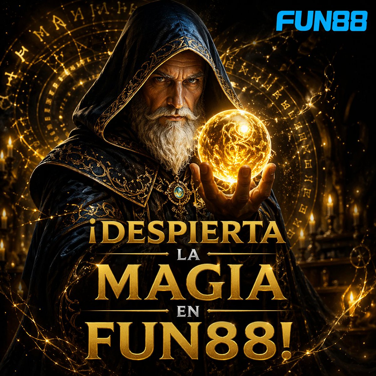 Fun88Argentina's tweet image. Entrá al universo de Fire Blaze y descubrí por qué este mago es el que más alegría reparte en FUN88.

¡Hacé que la guita aparezca por arte de magia! 🪄💎 Entrá al link de nuestro perfil y probá tu suerte.

#FUN88Argentina #BlueWizard #Magia #FireBlaze #SuerteLoca #SlotsOnline