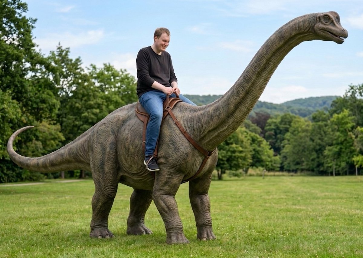AdamUpdates's tweet image. An afternoon ride... #dinosaurs