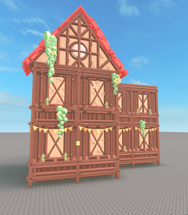 XMLpixels's tweet photo. very incomplete but i wanted to share it cuz why not 🤷‍♂️

i got inspired by the redcliff faction in the upcoming demo for block tales!

#studbuild #robloxstudio https://t.co/pQOtM8830x