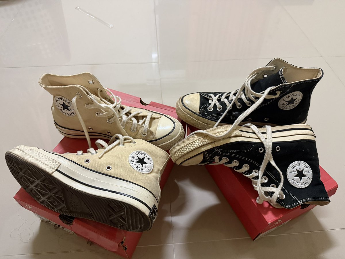 ammieiei1's tweet image. สอบถามได้น้า
Converse Chuck Taylor 70 ค่าบบ
 #ส่งต่อรองเท้ามือสอง #ส่งต่อราคาถูก 
#converse