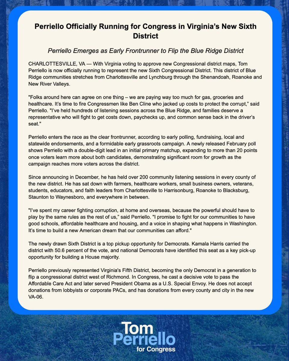 Tom Perriello tweet media