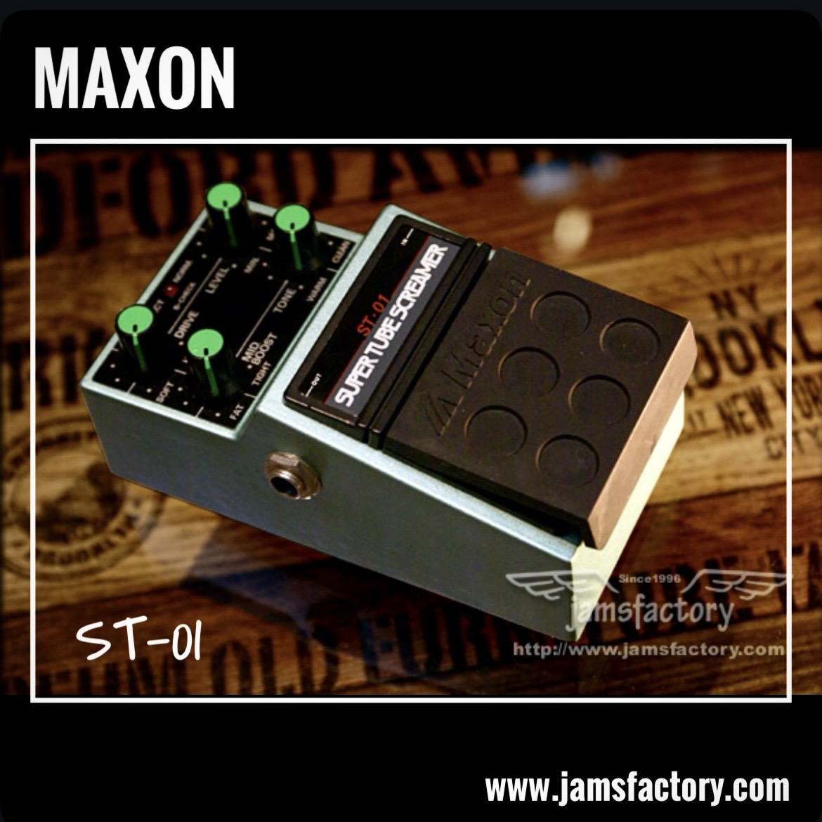 ジャムズファクトリー(エフェクターショップ) tweet media