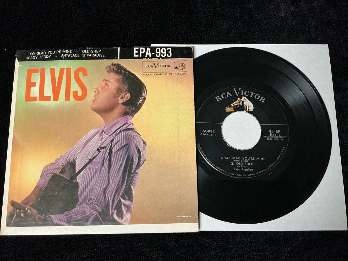 LPEnthusiasts's tweet image. ELVIS PRESLEY EP EPA-993 ELVIS VOLUME II ORIGINAL DOT W/LINES NM/MT BEAUTY

Ends Wed 22nd Apr @ 2:48am

ebay.com/itm/1472594304…

#ad #vinyl #recordcollection #vinylrecords