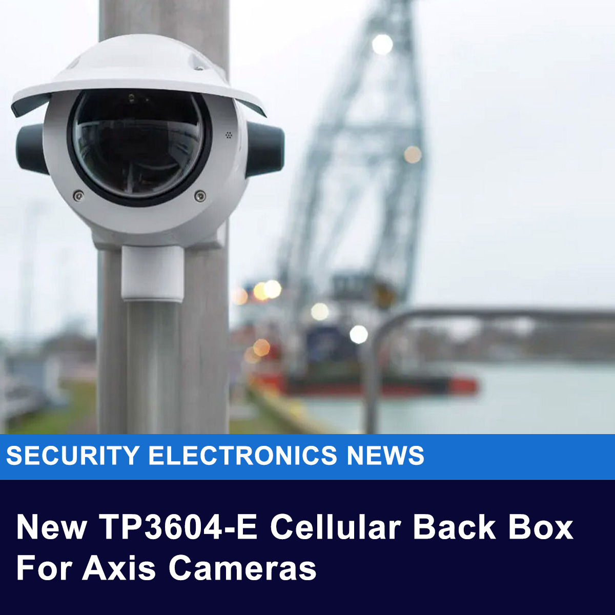 SecElecMag's tweet image. sen.news/new-axis-tp360…
Axis Communications has released the AXIS TP3604-E Cellular Back Box, an all-in-one device designed to connect Axis cameras directly to private cellular networks without the need for fixed infrastructure.
#cctv #videosurveillance #wireless