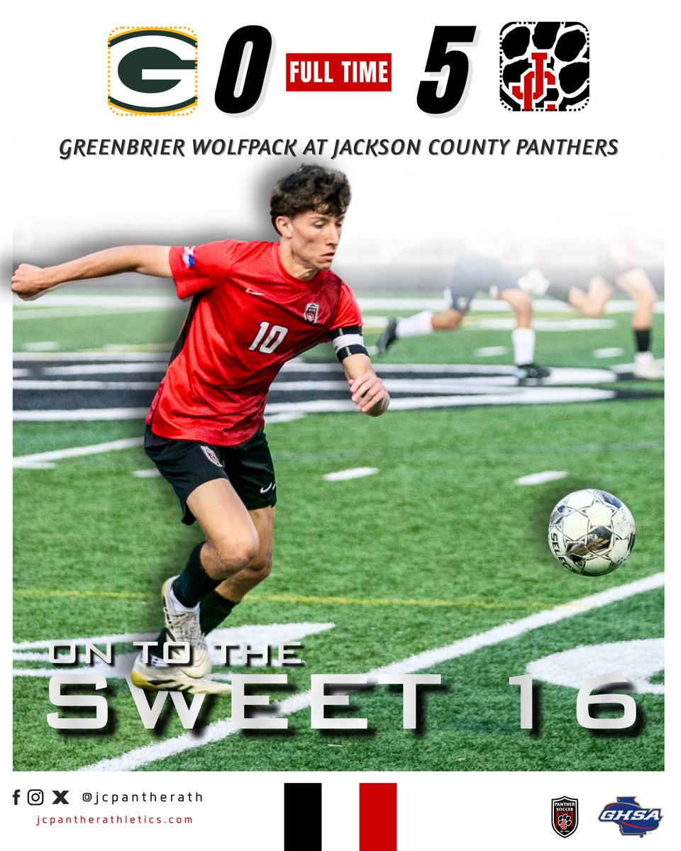 JCPantherAth's tweet photo. 𝗢𝗡 𝗧𝗢 𝗧𝗛𝗘 𝗦𝗪𝗘𝗘𝗧 𝗦𝗜𝗫𝗧𝗘𝗘𝗡!
#ProudtobeJC https://t.co/YwSiTx4Yaw