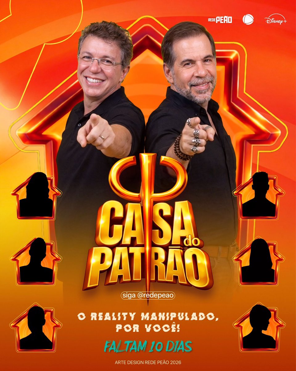 raph1756678's tweet photo. 🚨CASA DO PATRÃO: Faltam 6 dias para a estreia do novo reality show #CasaDoPatrão

Ansiosos???

 #BBB26 #RedeBBB https://t.co/yIZevZ7mwC