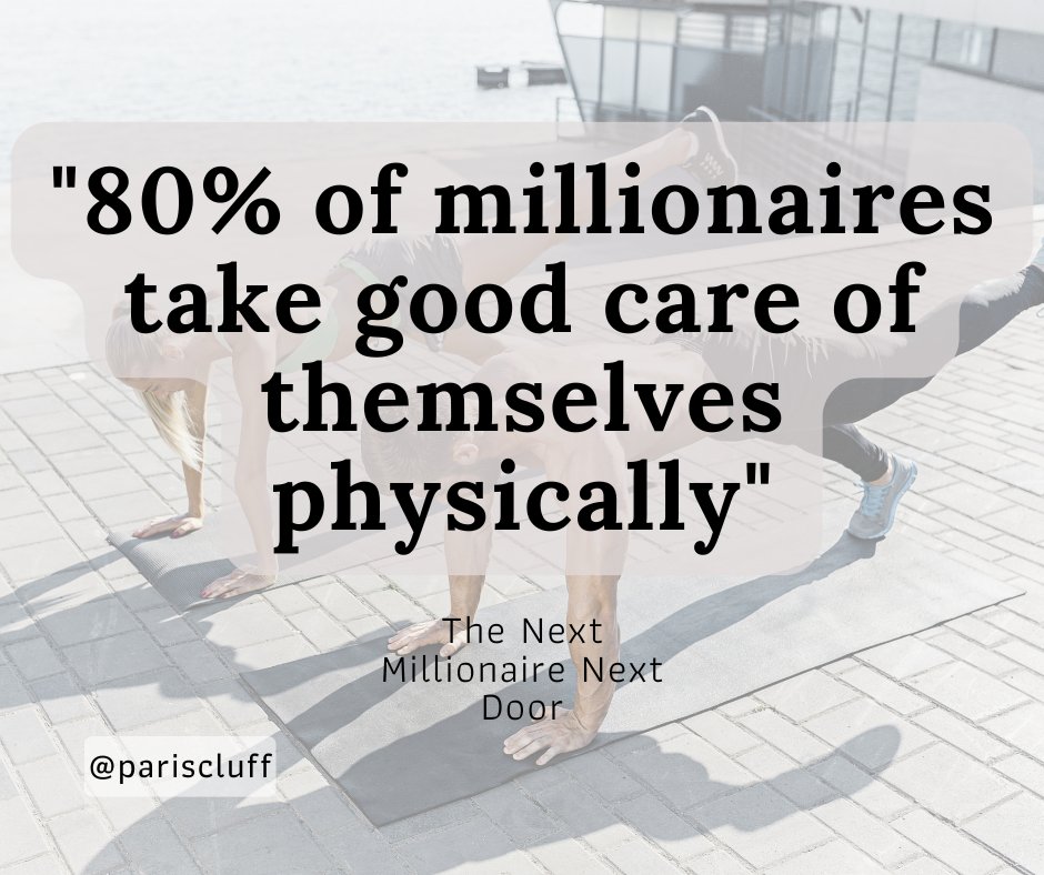 ParisCluff's tweet photo. Do you take time for regular physical fitness?

Most people do it wrong, they spend their health to gain their wealth, then spend their wealth to gain their health back.

#financialeducation #financialliteracy #financialliteracymonth #financialfreedom #millionairemindset https://t.co/htWBhsXWJ6