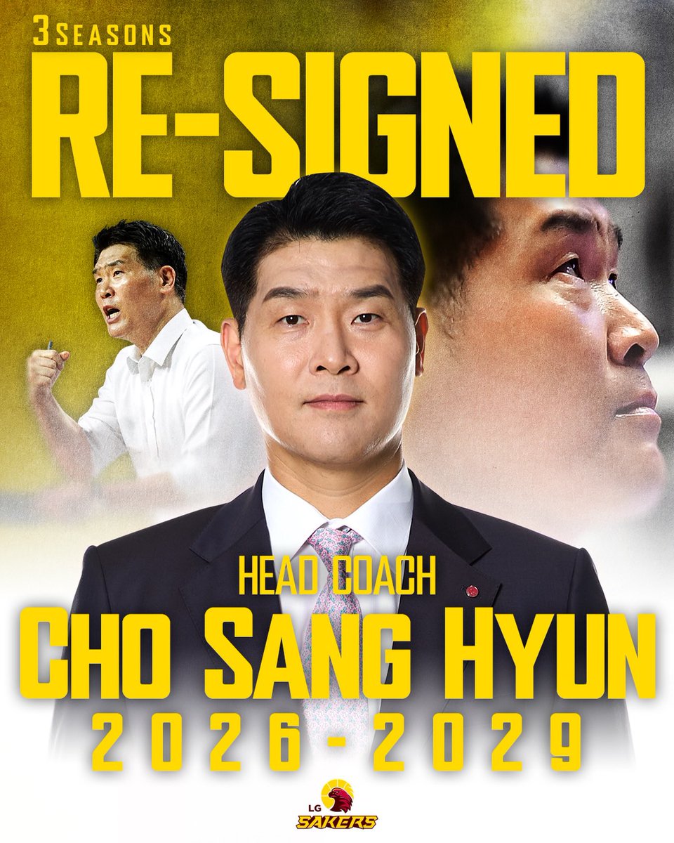 mydearguard's tweet photo. 조상현 3년 재계약 확정!!!!!!!!!!!!!!!💛💛💛💛
뚱냥💛세이커스 영원해 https://t.co/j3ZyYjau2u