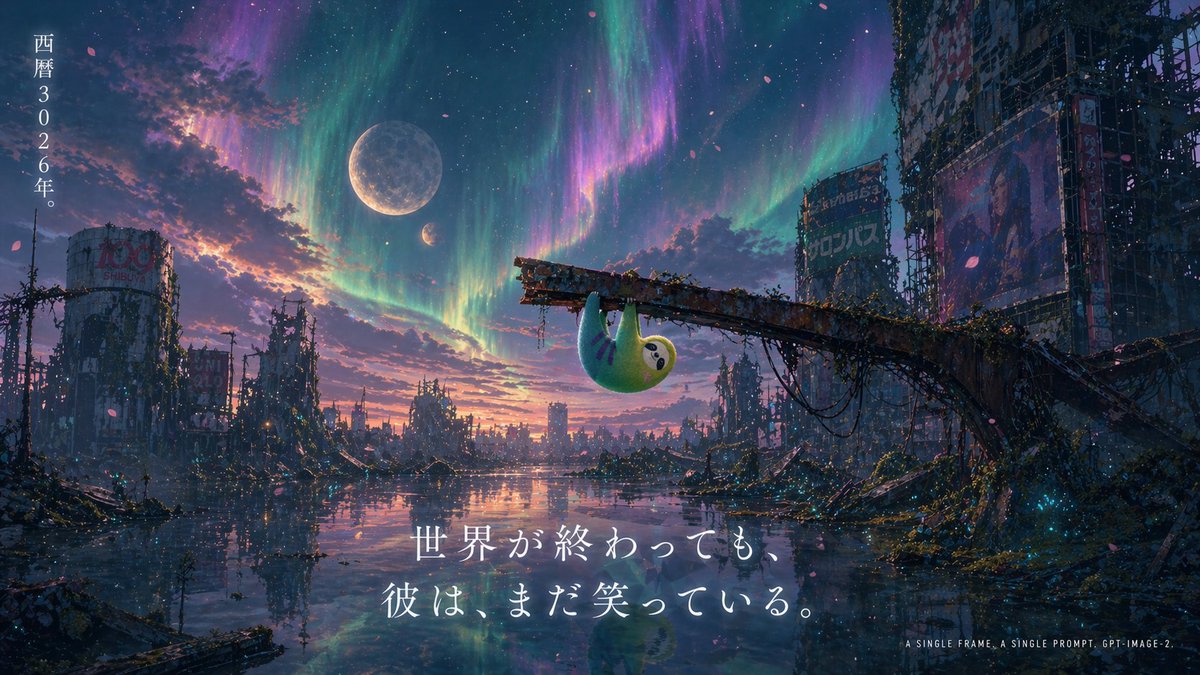 wataru_will's tweet photo. GPT-Image-2のアプデ、想像以上の進化です。

同じキャラを維持したまま
画風・実写合成・職業展開・情緒シーンまで
全部簡単なプロンプトで出せるようになってた。

検証した4枚、置いときます↓ https://t.co/PWLgXrcwpJ