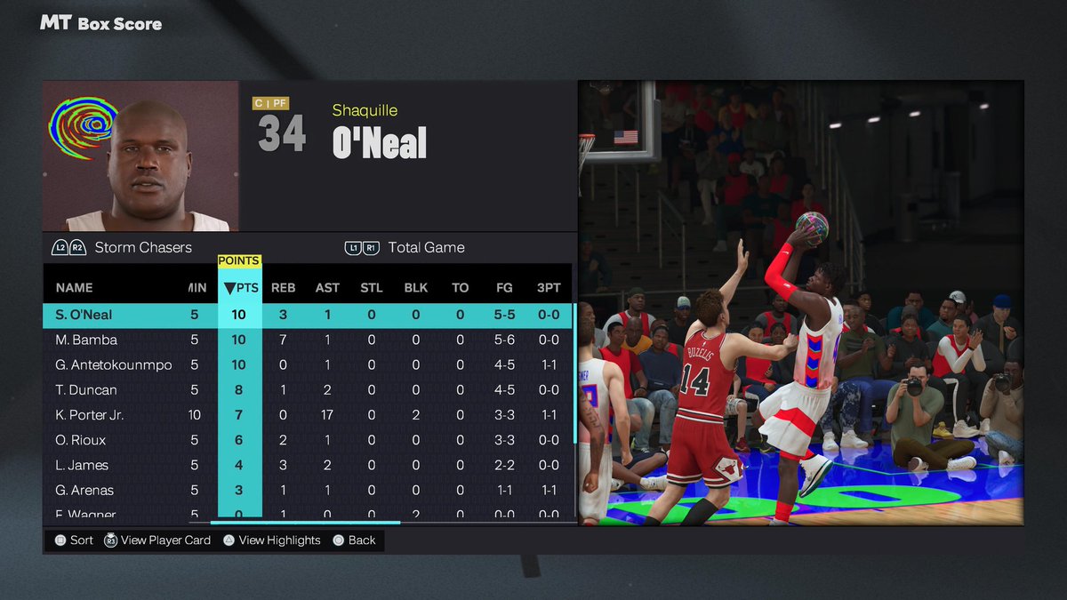 80sBearfan4life's tweet image. At half 58-33. Porter has 7 points, 17 assists and 2 blocks.
#NBA2K26