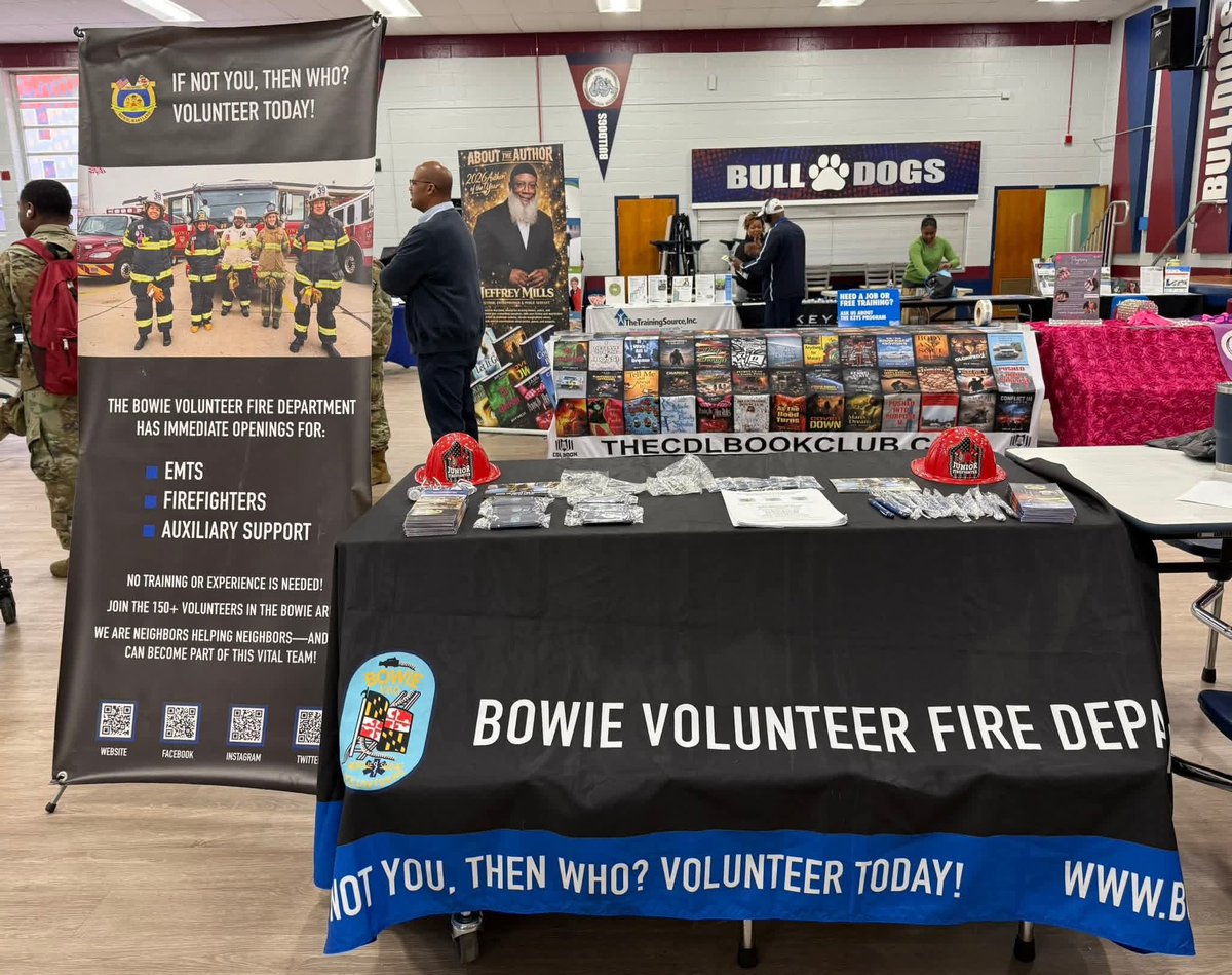 Bowie Volunteer Fire tweet media