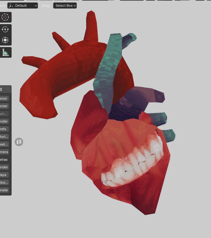 lukekdev's tweet photo. This is where the heart will be :)

#gamedev #indiegame #indiedev #lowpoly #ps1 https://t.co/fwzCSnErsi