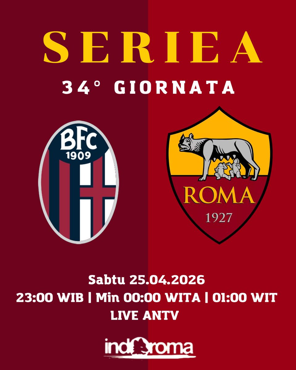 indoroma_'s tweet image. Sudah Tau Donk Tim Mana Yang Akan Menang  ?? 😁😁

.
.
#ASRoma #ASRomaDAY #BolognaRoma #indoroma