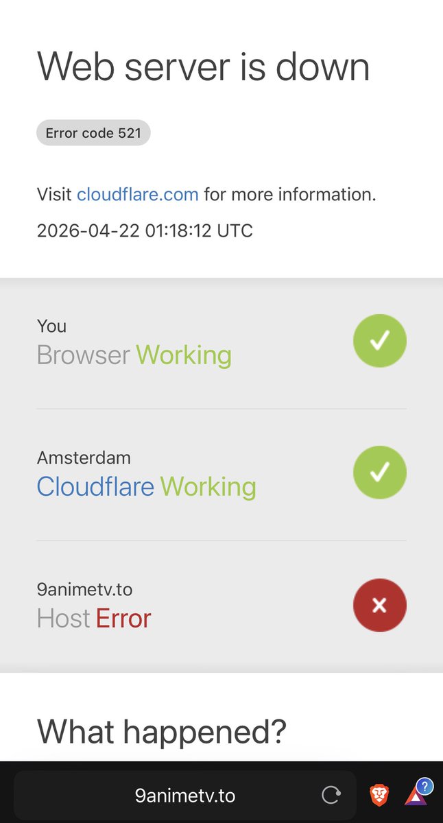 MuisLoopMaster's tweet image. Hello everyone i have some sad news 9animetv is down idk if it’s permanent or not but i hope not and I hope it will return back as soon as possible also if you have any website as good as 9animetv please type it down in the comments 
#9anime_is_down 
#PleaseShare 
@4anime1