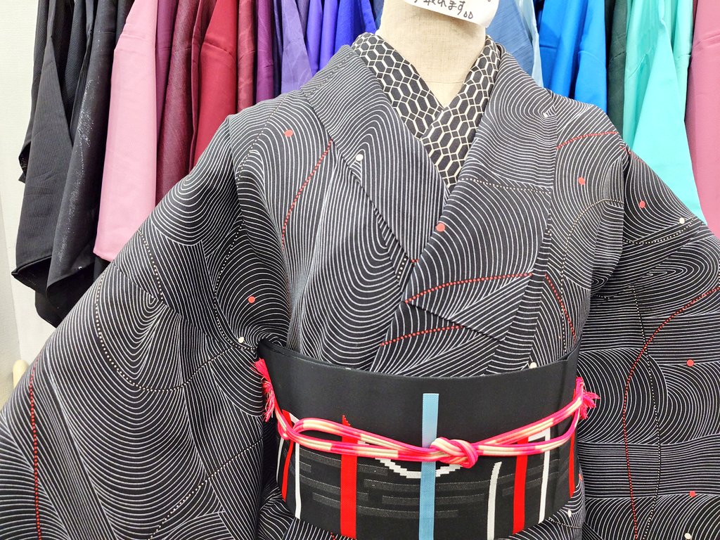 リサイクル着物 百彩 tweet media