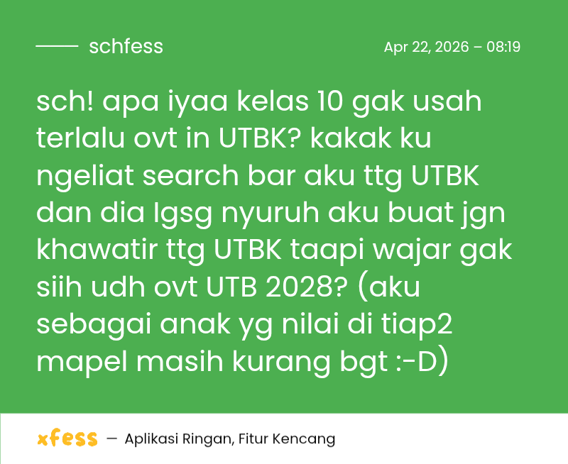 Schoolfess tweet media