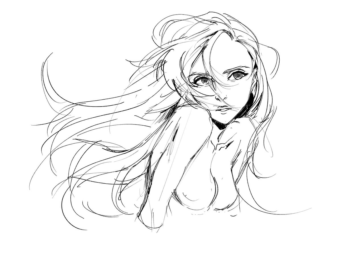 artoflore_'s tweet photo. quick sketch using my old 2009 screenless tablet somehow still works well What https://t.co/h1RDRRYQGd
