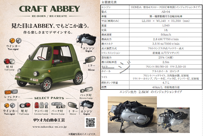 有限会社タケオカ自動車工芸 tweet media