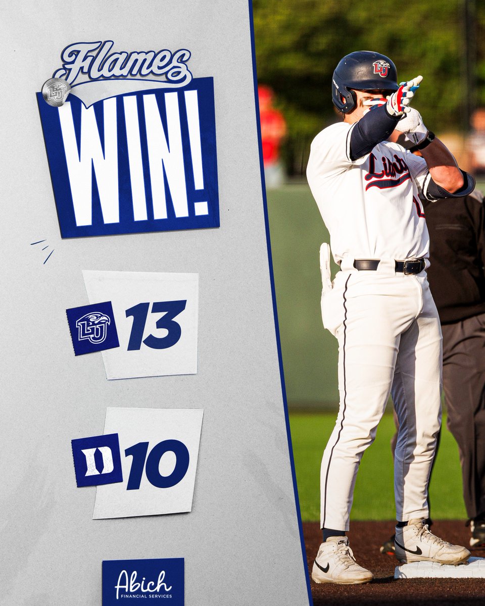 LibertyBaseball's tweet photo. Tuesday Night Takedown ‼️

Final Score Presented By: https://t.co/Lfqxz0B0kX https://t.co/YaIkjg6g1c