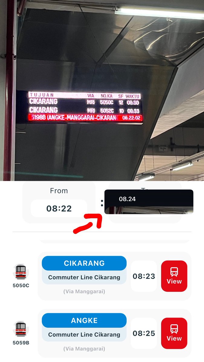 sanianian's tweet photo. Wkwkw gmn ceritanya sih? Jadwal yg di apps blm di update apa gmn ? 
Selalu miss nih kalo blue line ke arah bekasi/cikarang. 

Giliran rangkaian nya masuk peron, eh malah “tidak untuk penumpang” 

Selalu begitu :(. Tolong di update minn @CommuterLine https://t.co/0ODQTDdgCa