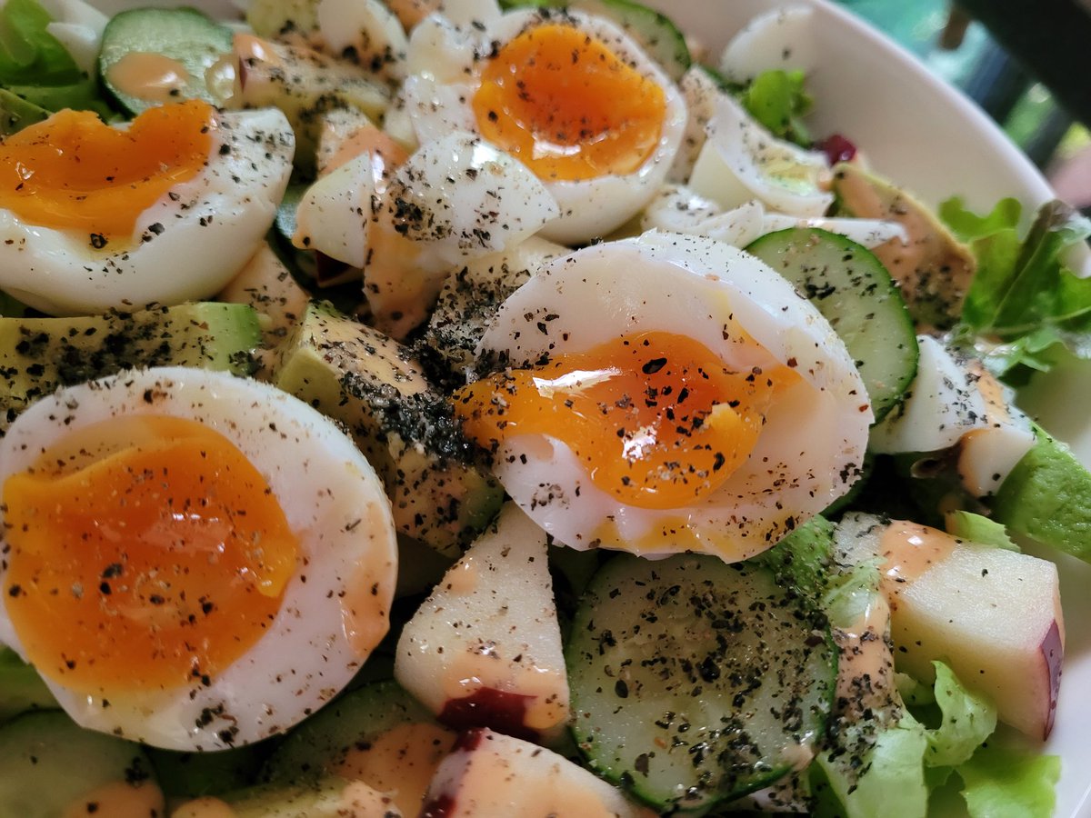 Fsriaroon's tweet image. มื้อเช้ากินผัก😍🍀 #breakfast #อาหารเช้า