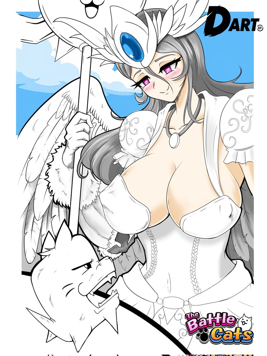 d_dargor's tweet photo. Valkiria // The Battle Cats https://t.co/ed6njm04iK