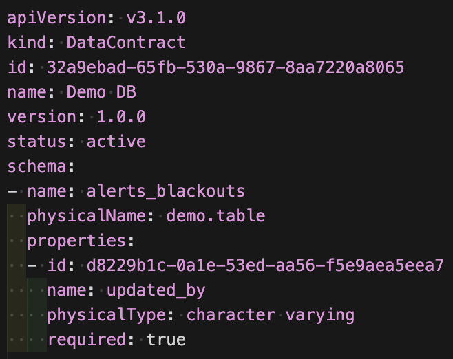 AnomalyArmor's tweet photo. Shipped in AnomalyArmor: every asset's monitoring config exports as Open Data Contract Standard (ODCS) YAML.

Click Export, get portable YAML. Diff it in Git. Import it into any ODCS tool. Your config travels with you.

#DataContracts #ODCS #DataEngineering #DataQuality https://t.co/rDuar4wKbQ