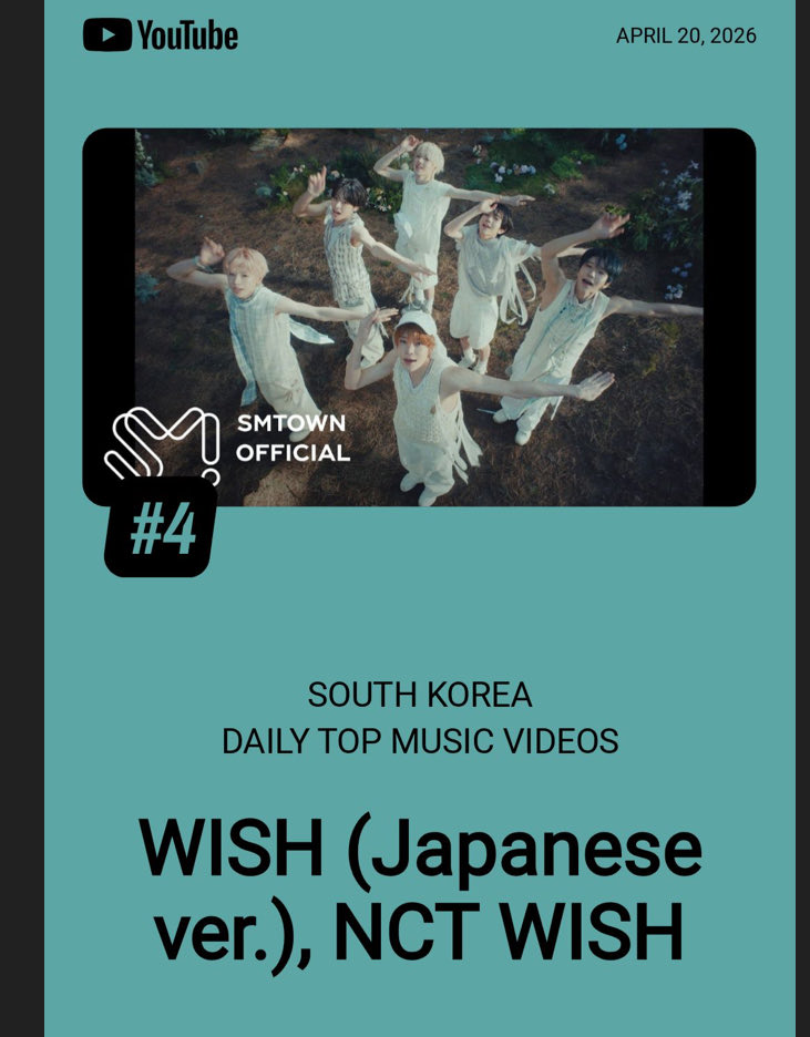 NCT WISH CHART tweet media