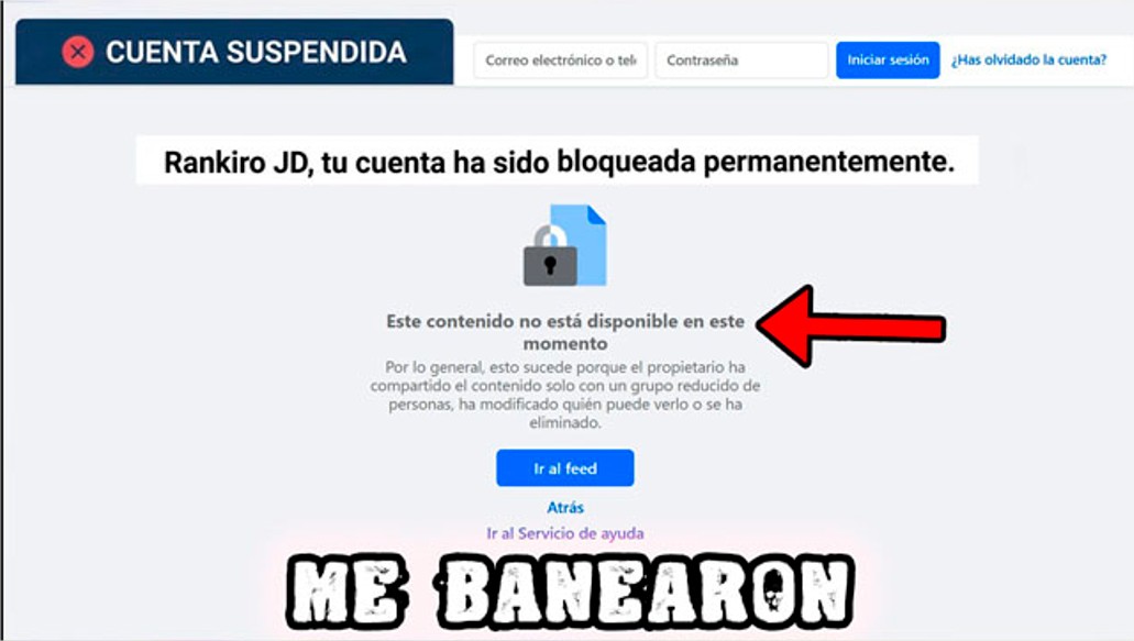 RankirojdR's tweet photo. Me banearon para siempre, porque a mi :"v 
Aquí el video de mi baneo donde lo pierdo todo: https://t.co/uDm8HhuwQD https://t.co/e106kQ8tcP