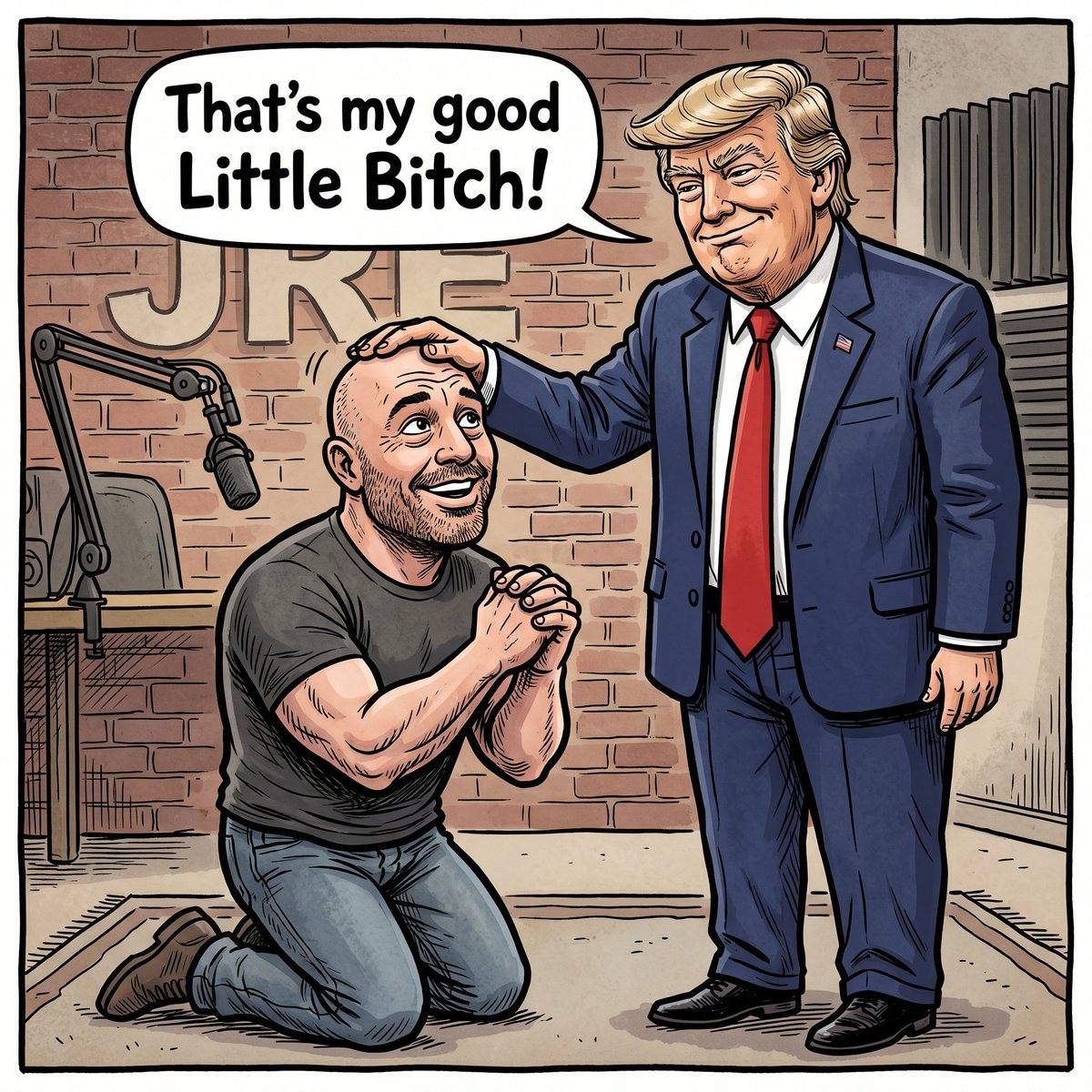 <a href="/RedWavePress/">RedWave Press</a> Joe Rogan is a punk ass bit...