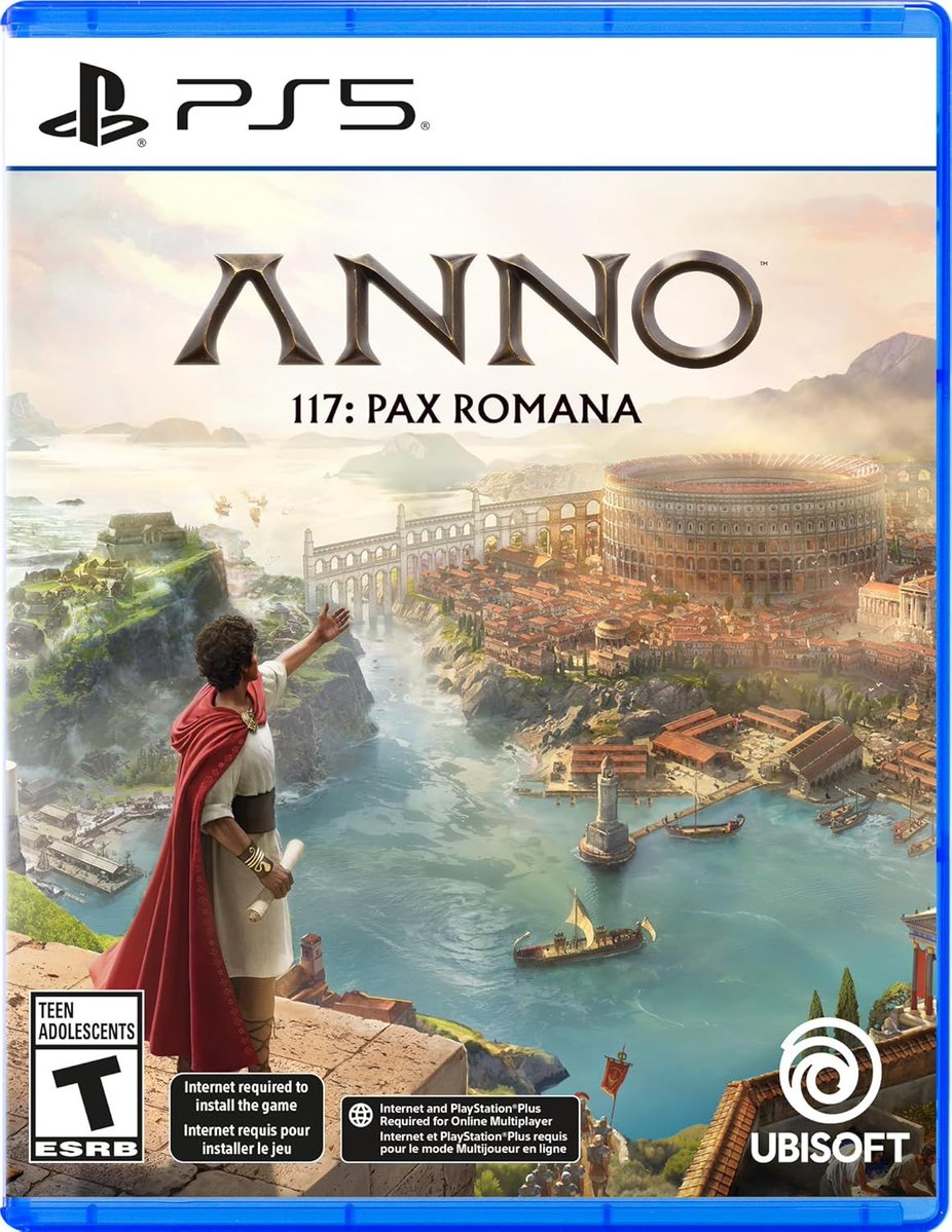 _Geotherma's tweet image. Amazon - ANNO 117: PAX ROMANA - Standard Edition, PlayStation 5 

$36.99 - amzn.to/4tqdl6a Ad

#PlayStation5