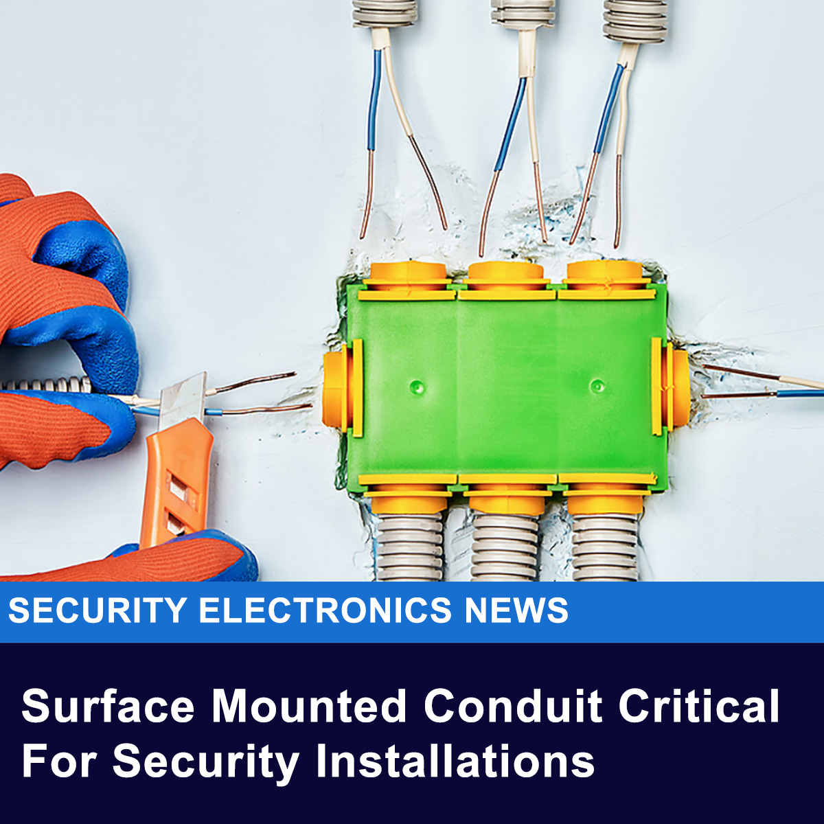 SecElecMag's tweet image. sen.news/surface-mounte…
Despite the importance of conduit to cable integrity, poor installation practices can introduce electrical risk, mechanical failure, water ingress and all its horrors, and security vulnerabilities.
#accesscontrol #alarms #videosurveillance