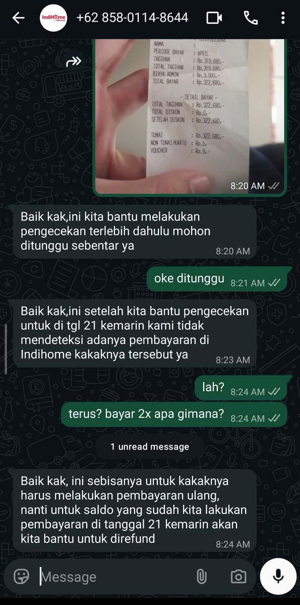 cheetoszz's tweet photo. @IndiHome kok gini? https://t.co/HtLRfaxBLK