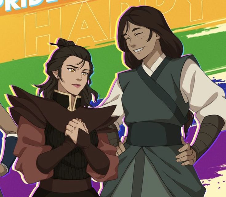 Pra galera que não acompanha Avatar além de Atla e q não leu os livros e só vê a Kyoshi como uma máquina de guerra, eu preciso q vcs saibam que a Kyoshi é submissa no relacionamento dela pq isso é muito engraçado pra mim