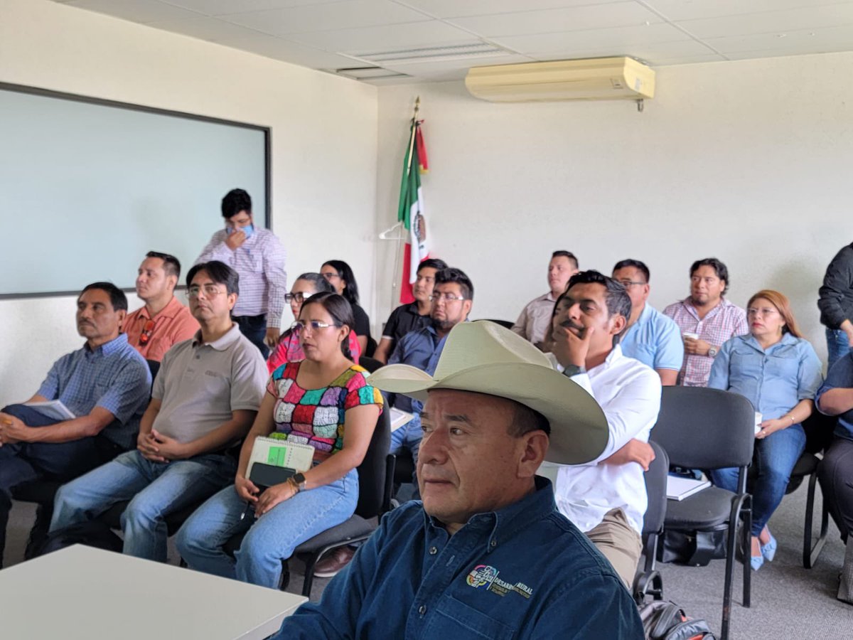 SEFADER_GobOax's tweet photo. ACTUALIZAMOS INFORMACIÓN PARA BRINDAR UN MEJOR SERVICIO 

Directores de las diferentes áreas de la #Sefader se reúnen con los coordinadores regionales, para brindarles capacitación sobre las reglas de operación de los programas que ejecuta la Secretaría para el ejercicio fiscal 2026.

Es fundamental actualizar y compartir la información para brindar un mejor servicio a las y los productores de todas las regiones del estado para el desarrollo de las comunidades.