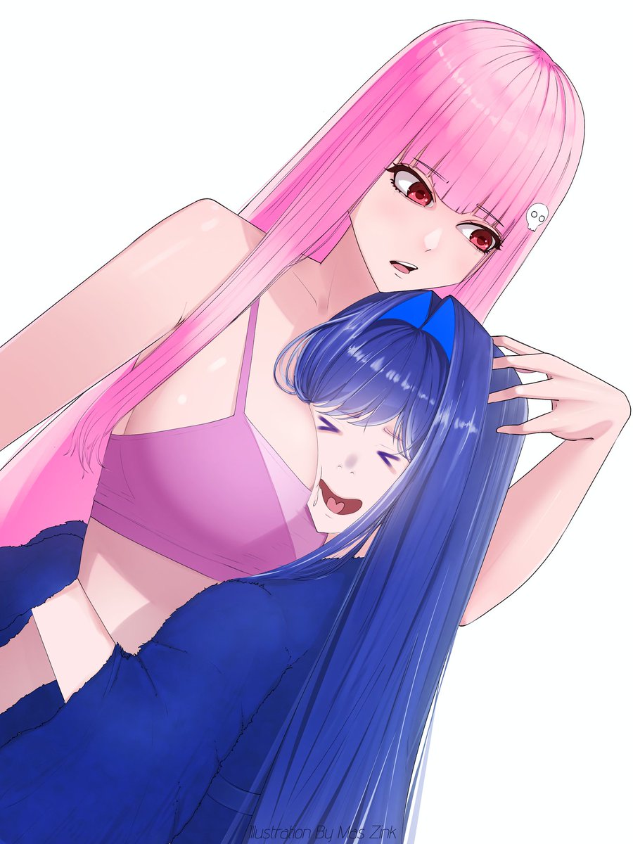 mas_zink's tweet image. 🩷💙
#calillust &amp;amp; #kronillust