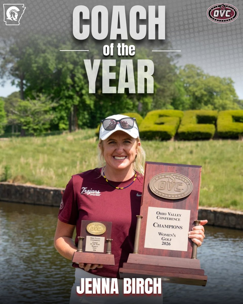 LittleRockWGOLF's tweet photo. Coach of the Year has a nice ring to it 🫡

#LittleRocksTeam https://t.co/YvwqmJiECh