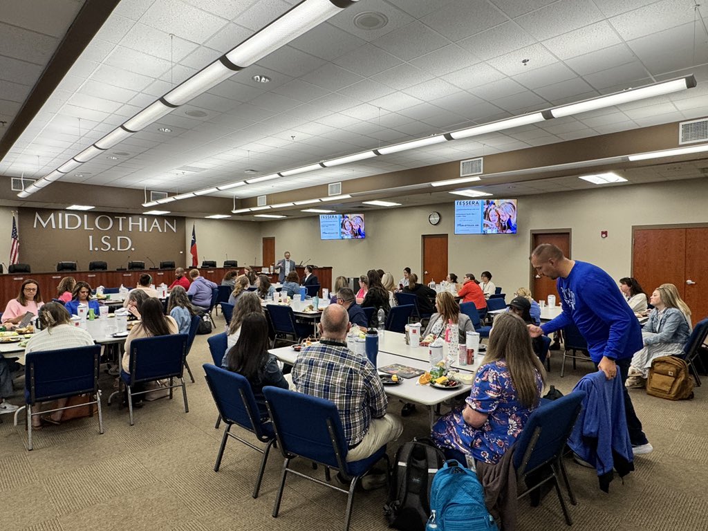 Frogman87's tweet image. Our Teacher Technology Cohort met for the first time tonight.  I’m so excited for this group to make recommendations on technology devices and instructional delivery that is part of our 2025 Bond Program.  #Makingprogress #MISD2025BOND