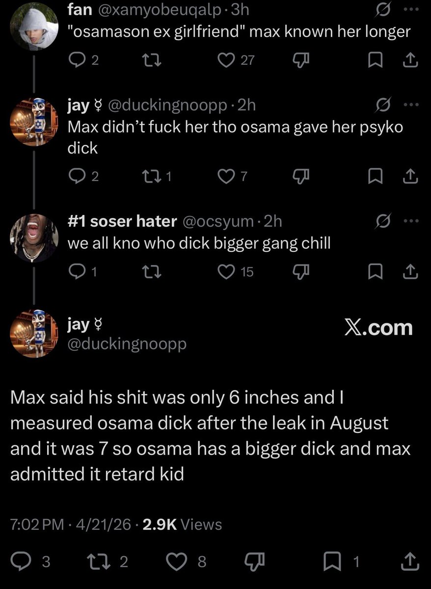 when you’re in a parasocial competition and your opponent is an underground fan