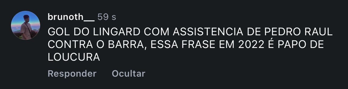 Essa frase nunca foi escrita desde o início dos tempos