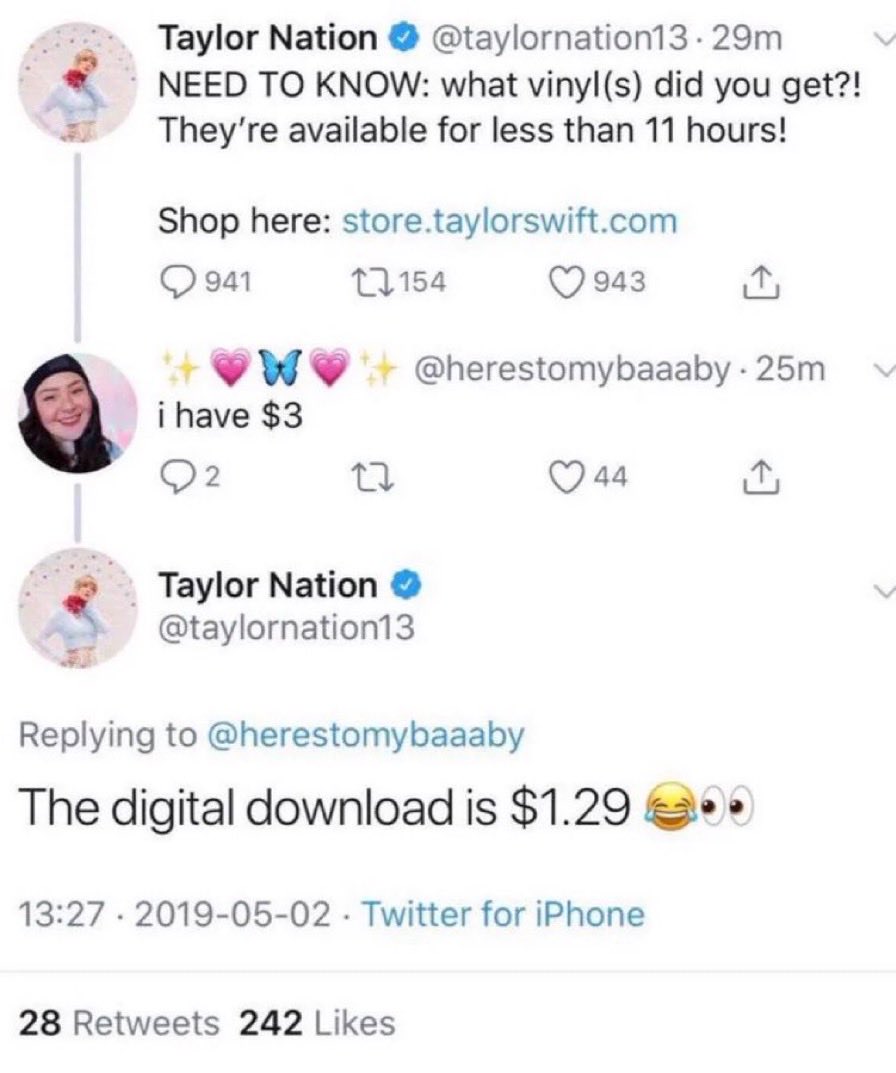 Os livies divulgando as versões do iTunes assim: