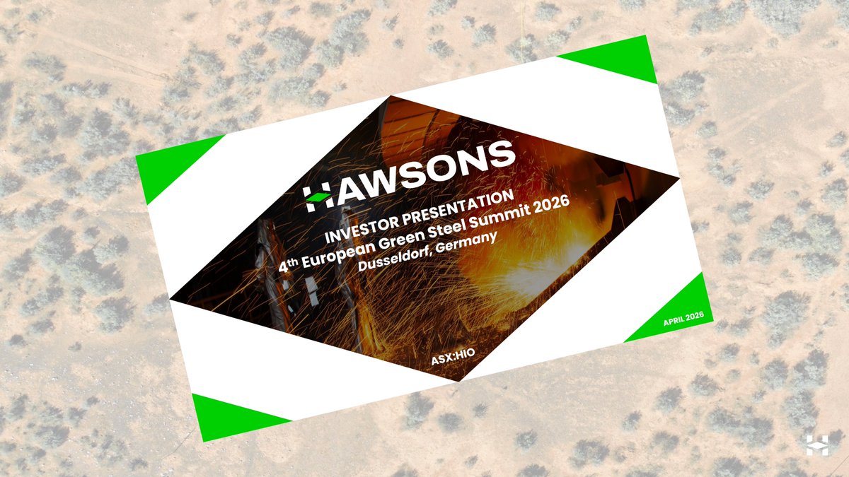 HawsonsIron's tweet photo. We are pleased to share our latest Investor Presentation https://t.co/BipsVMAnEI https://t.co/luH96di7Dj